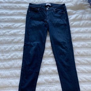 Size 30 Paige Jeans, Verdugo Crop Dark Wash